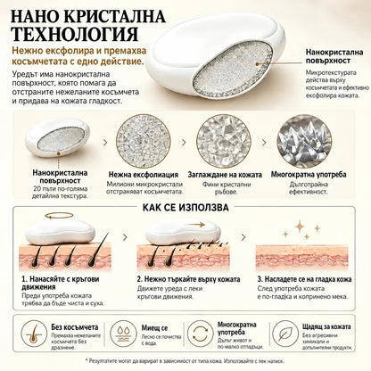 Нано кристална технология за гладка кожа