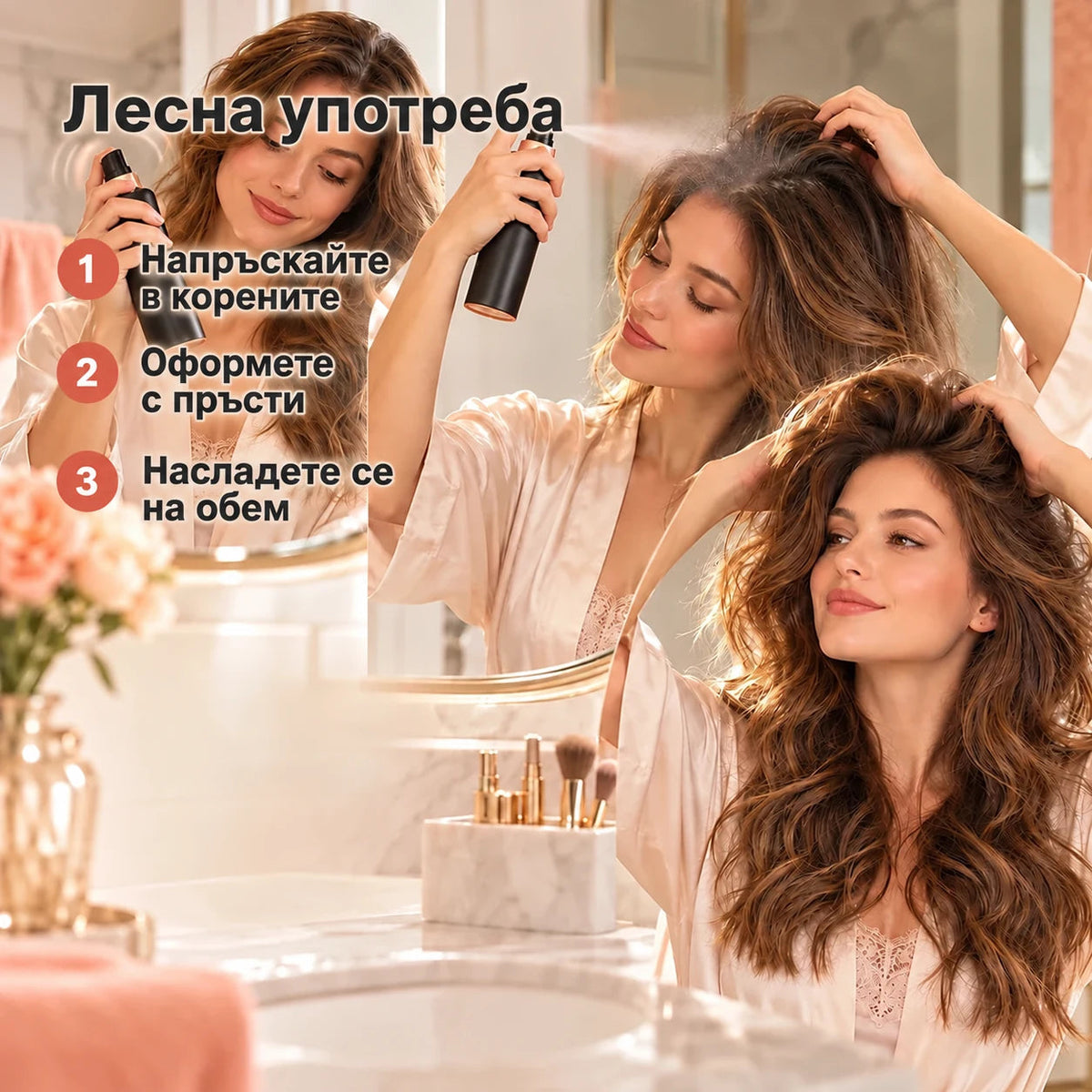 Лесни стъпки за оформяне на косата