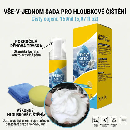 🔥 Poslední den 80% SLEVA💦Pěnový čistič s více enzymy 4 v 1