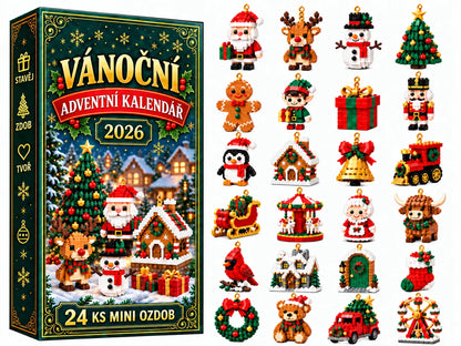 Adventi naptár mini karácsonyfadíszekkel – 37. kép